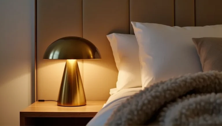 gold dome lamp bedroom