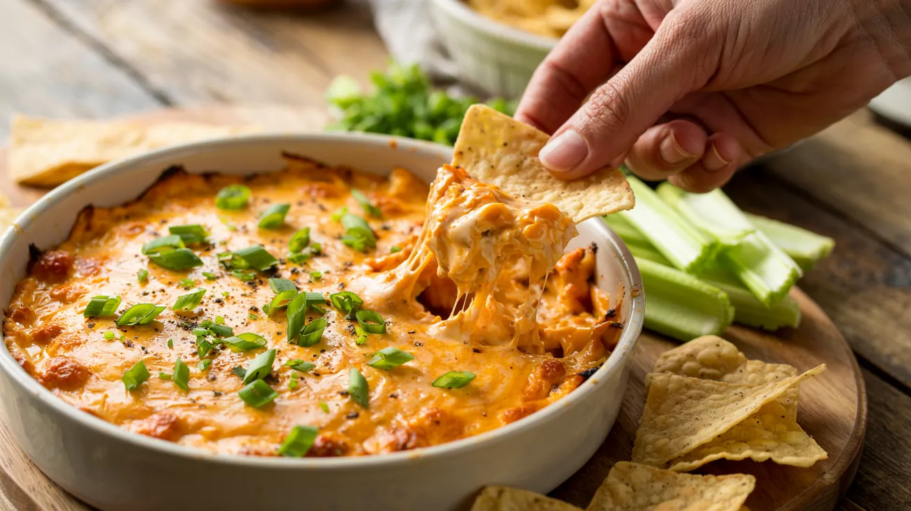 Irresistible Buffalo Chicken Dip Recipe