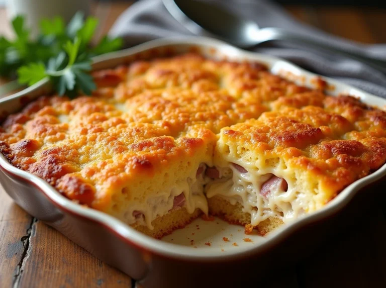 chicken cordon bleu hashbrown casserole