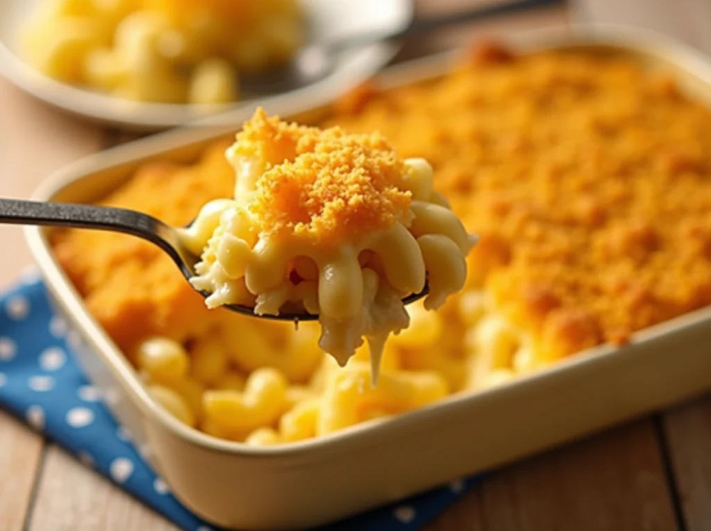 creamy baked mac and cheese