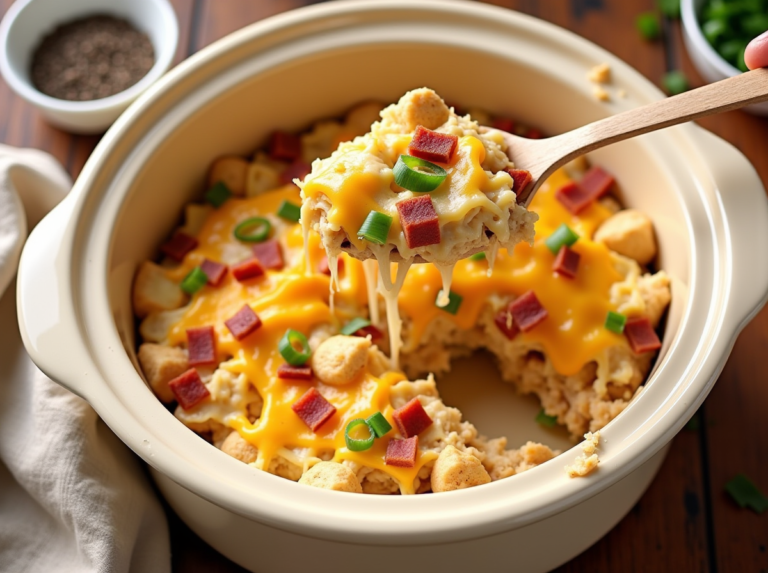 crockpot chicken and hashbrown casserole