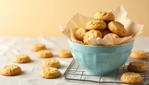 Easy Mini Butter Cookie Recipe 3 Ingredients