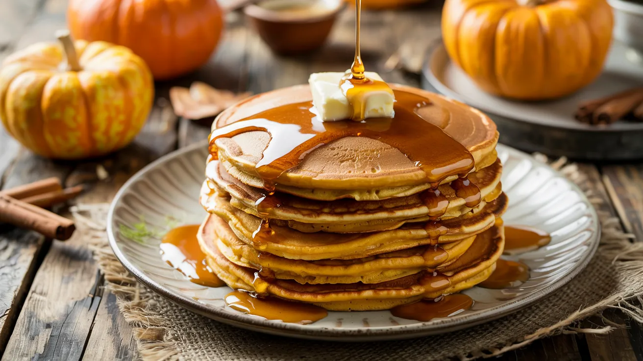 3-Ingredient Pumpkin Pancakes