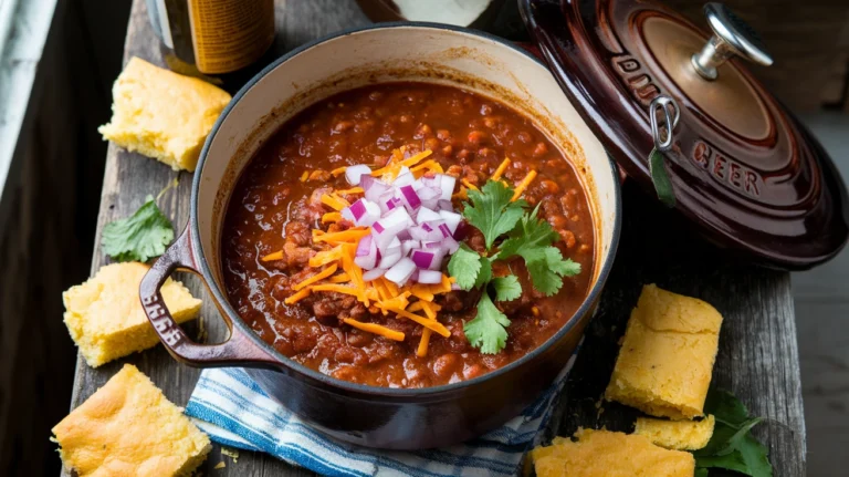 Beef And Dark Beer Chili