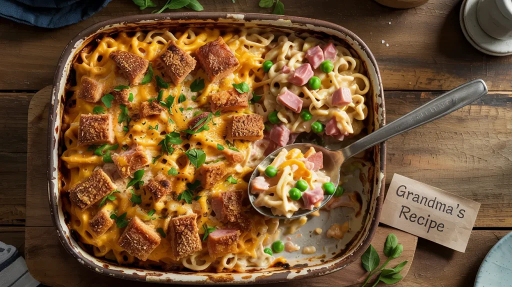 Best Ham and Noodle Casserole Without Soup