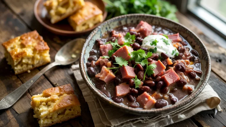 Black Beans and Ham Recipe