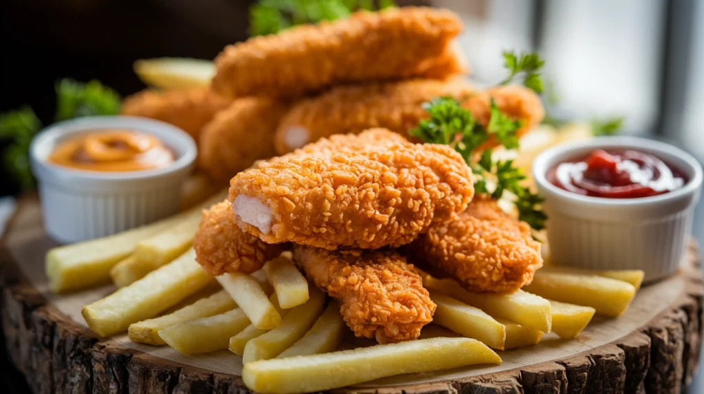 Chicken Tenders And Fries Recipes with Chicken