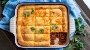 Chili Cornbread Casserole