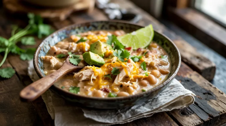 Creamiest White Chicken Chili Slow Cooker Recipe