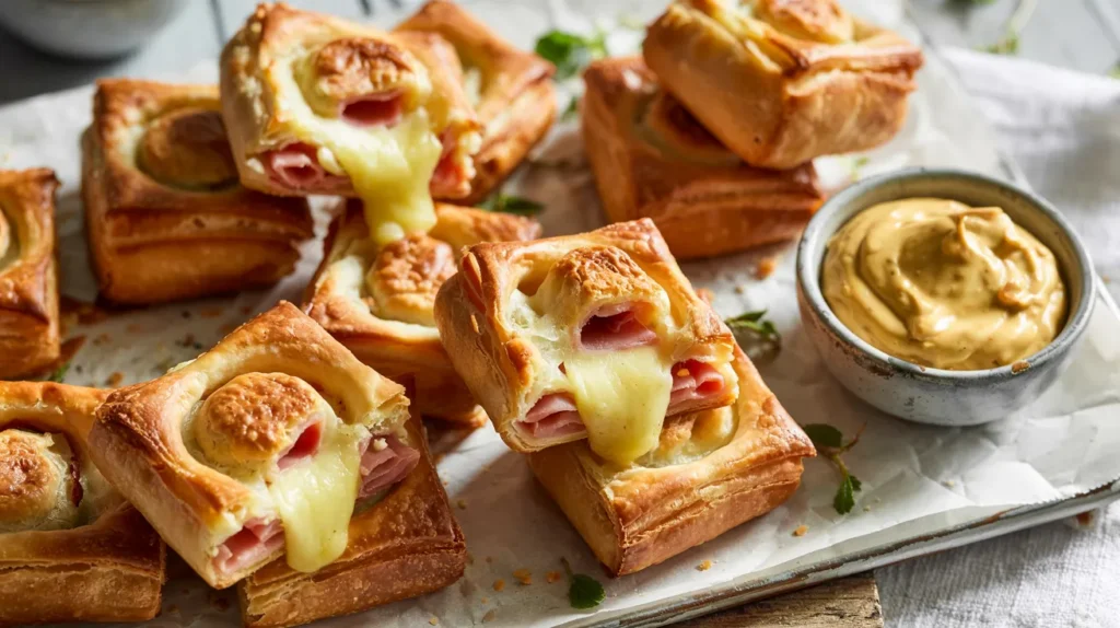 Easy Ham and Cheese Bites