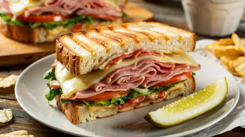 Ham Provolone Sandwiches