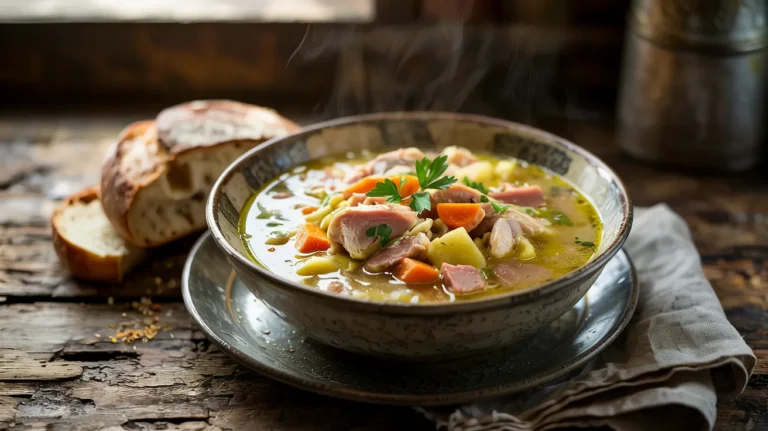 Hearty Chicken and Ham Soup Recipe