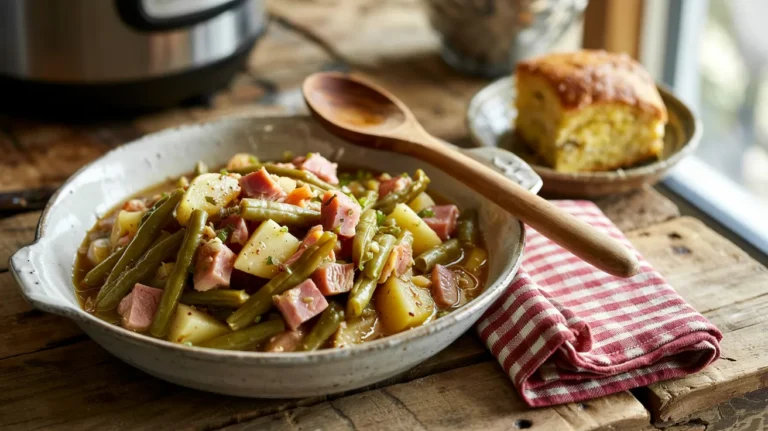 Instant Pot Ham Green Beans And Potatoes in 30 Minutes