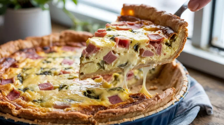 Perfect Ham and Gruyere Quiche