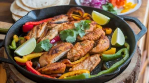 Skillet Chicken Fajitas