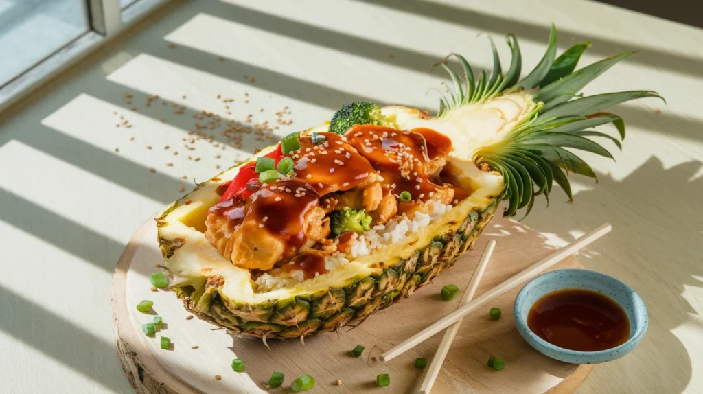 Teriyaki Chicken Pineapple Bowls   Recipes with Chicken
