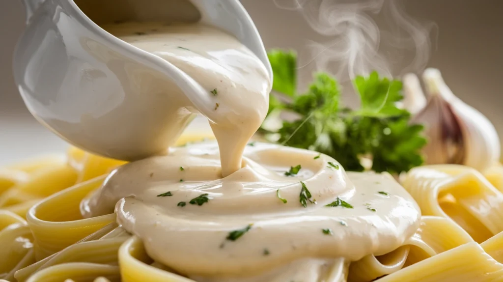 The Best Creamy Garlic Sauce Recipe