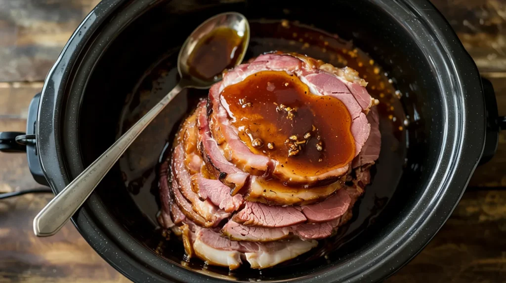 Ultimate Crock Pot Ham Steaks Recipe