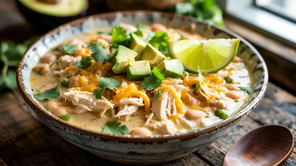 White Chicken Chili Slow Cooker Magic