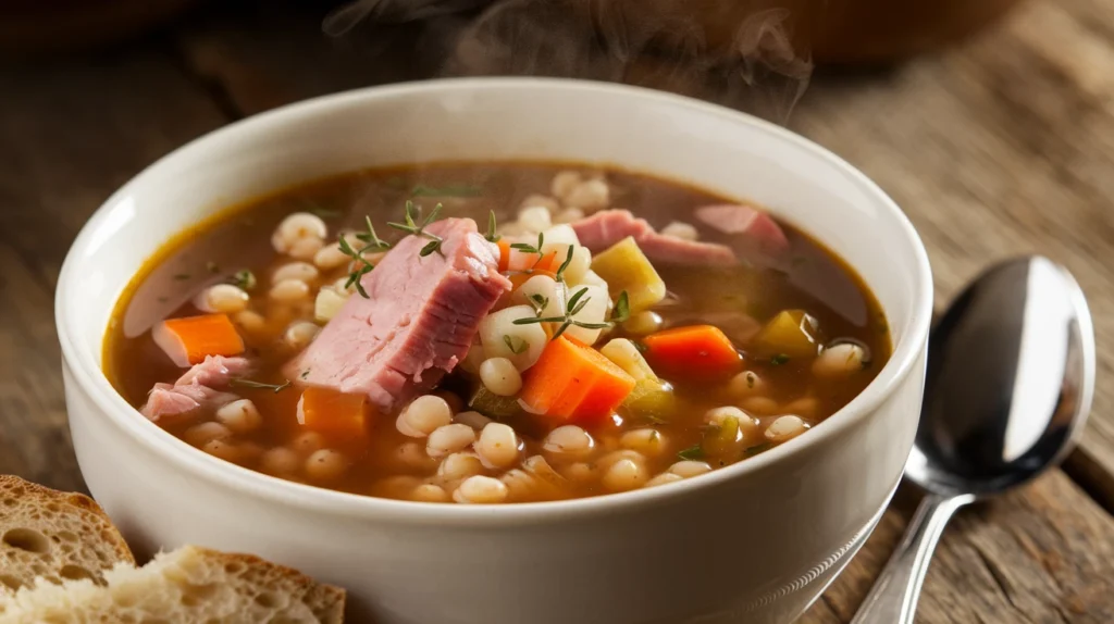 barley soup
