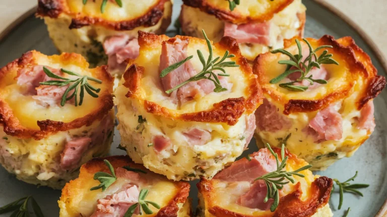 ham and cheese bites