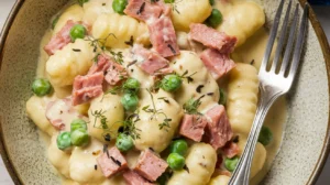 ham and gnocchi