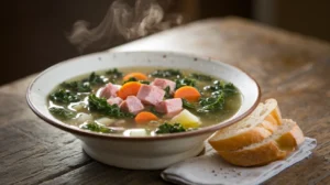 ham and kale soup