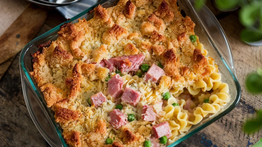 ham and noodle casserole