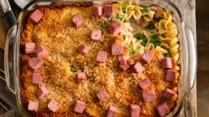 ham and noodle casserole without soup