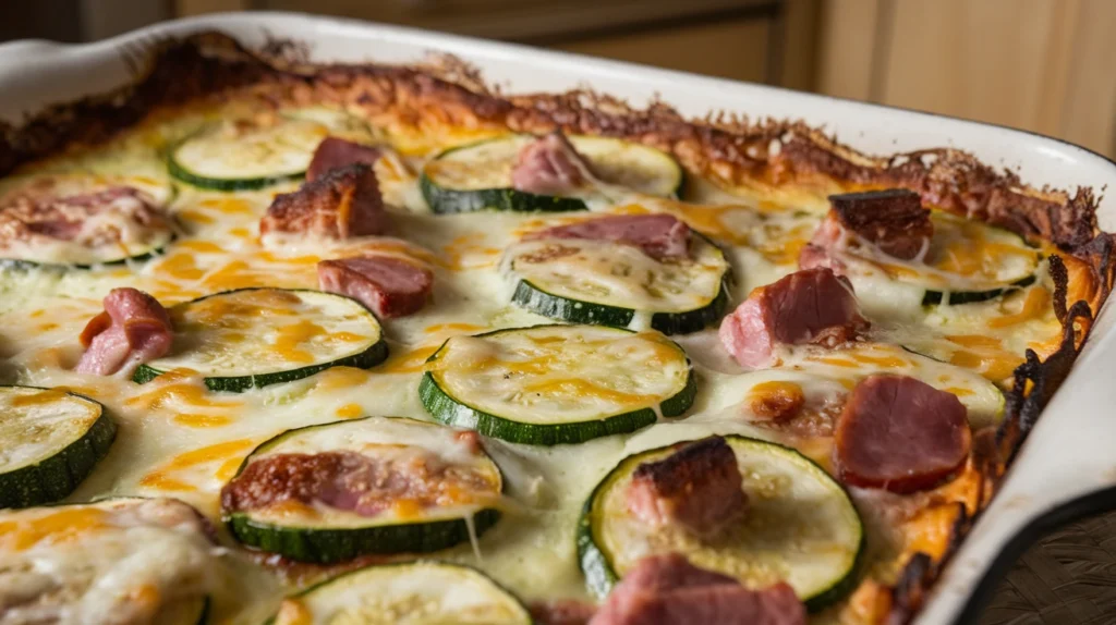 ham zucchini