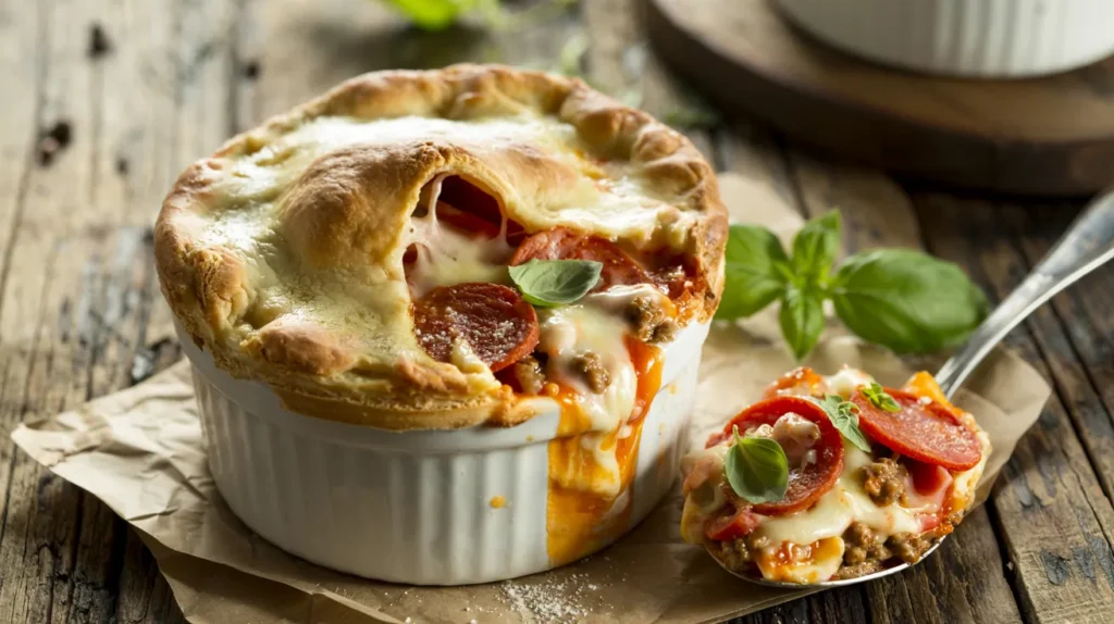 30-Minute Pizza Pot Pies