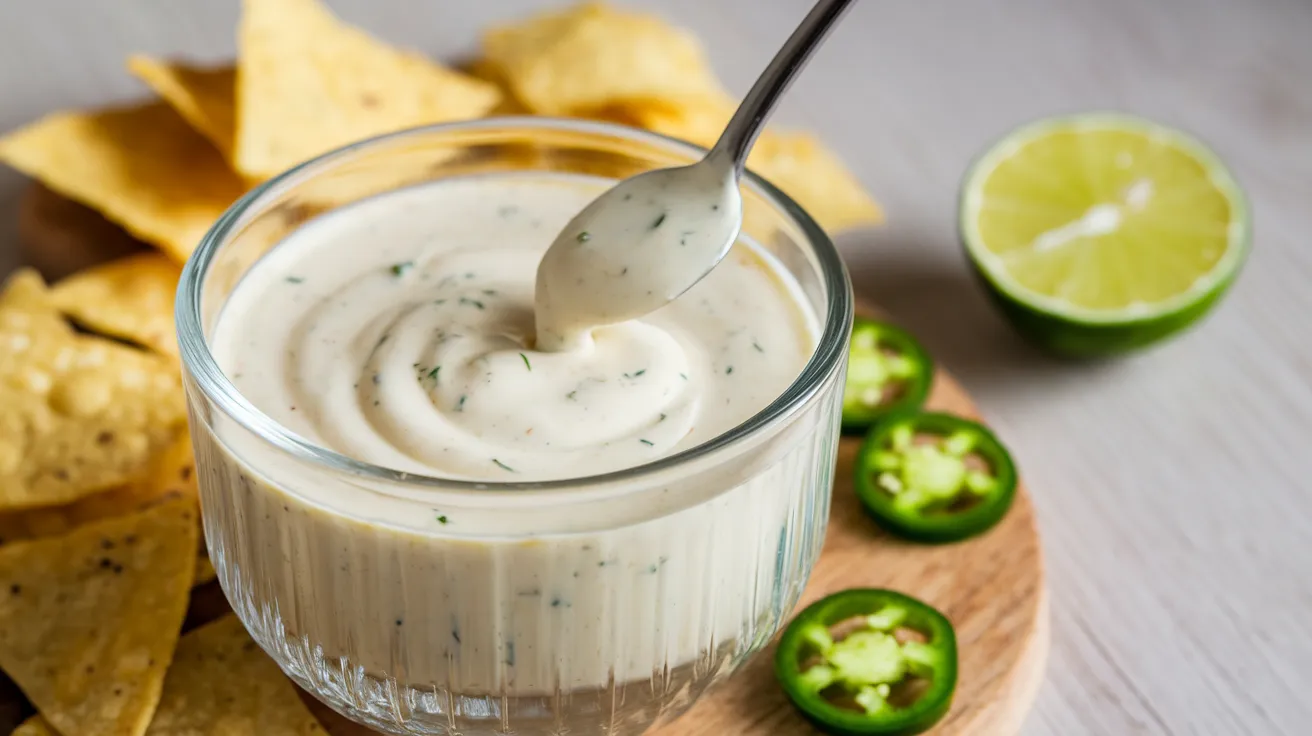 Authentic Mexican White Sauce