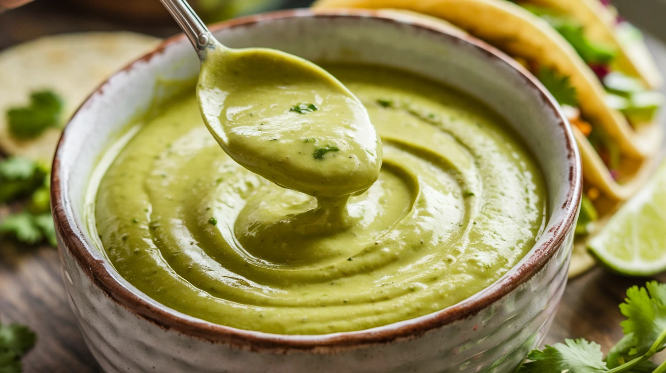Avocado Serrano Cream Sauce