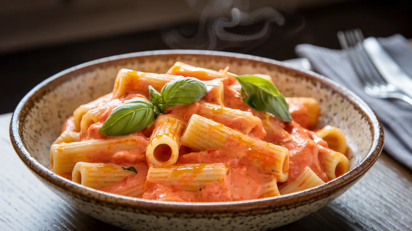 Best Ever Vegan Creamy Tomato Pasta