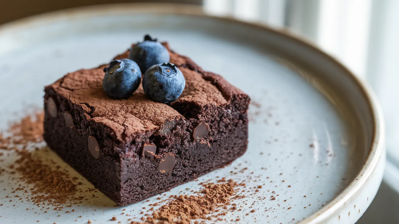 Buckwheat Breakfast Brownie Grain Dairy