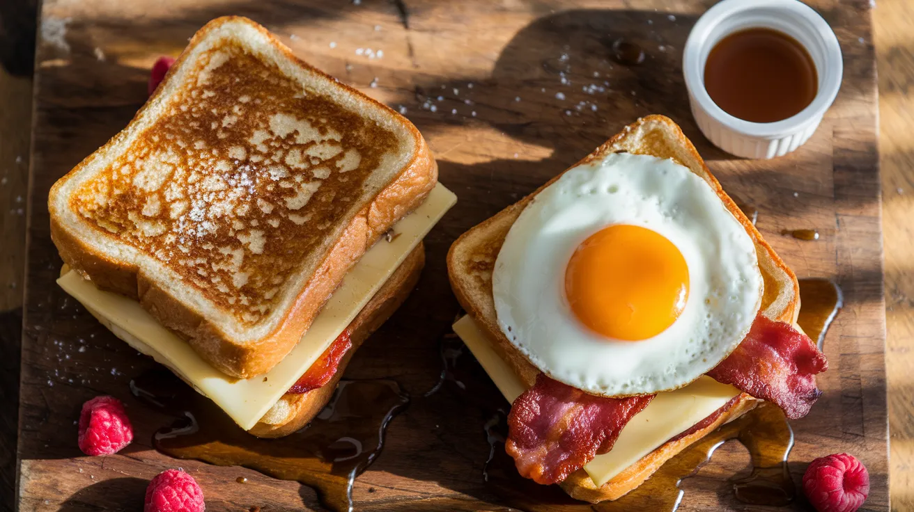 French Toast Breakfast Sandwich