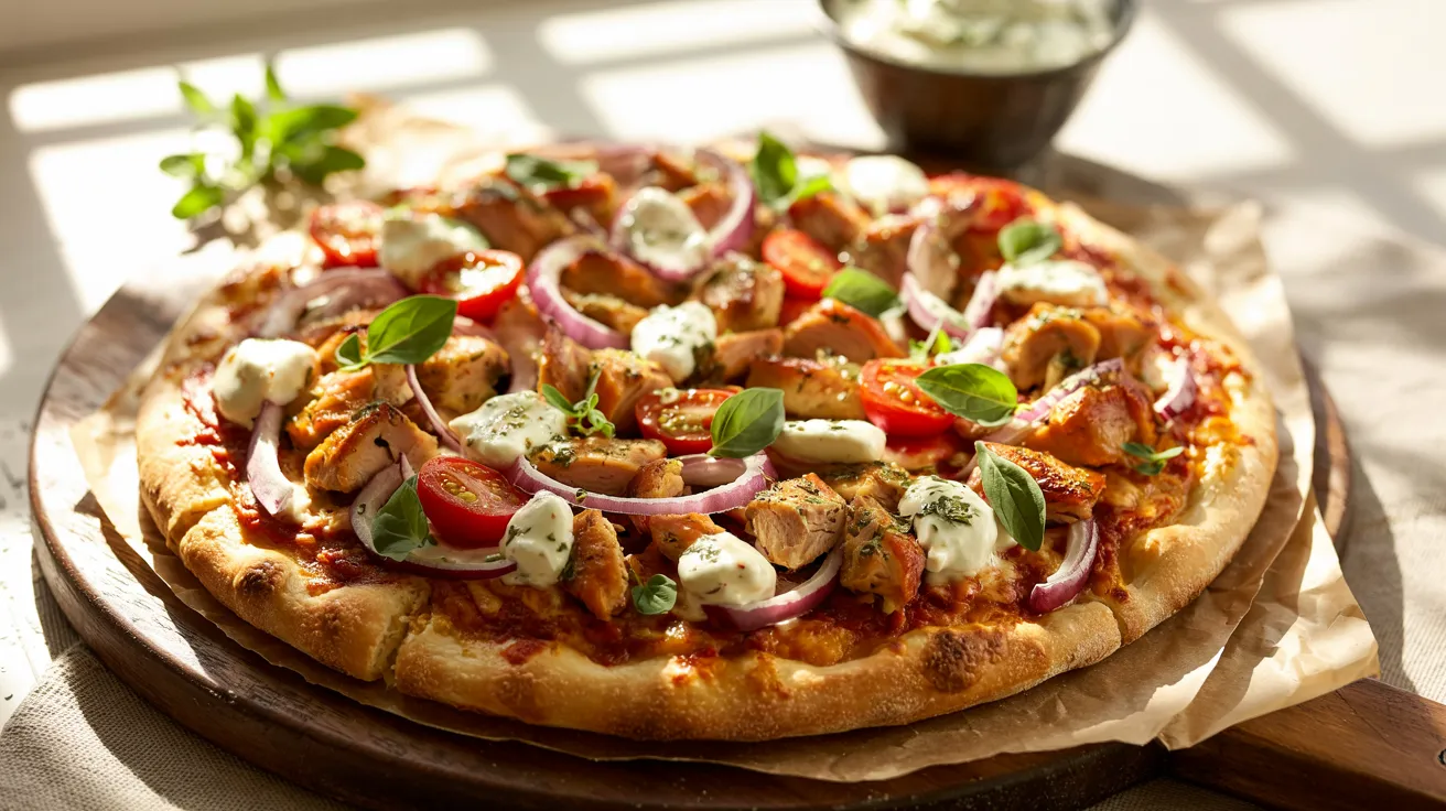 How to Make the Best Chicken Gyro Pizza
