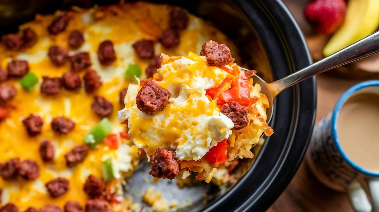 Mountain Man Crock Pot Breakfast