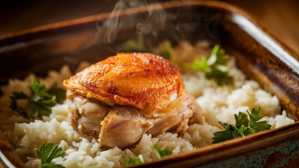 Oven Baked Chicken and Rice Recipes with Chicken
