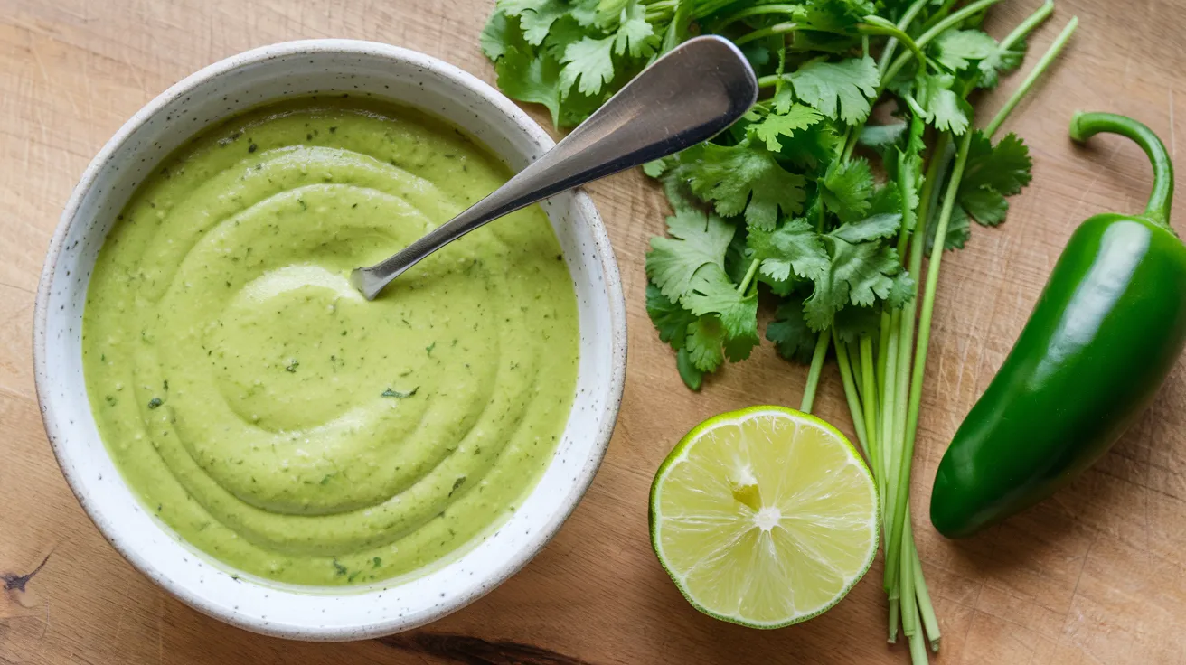 Peruvian Green Sauce Aji Verde
