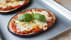 Purple Eggplant Pizza