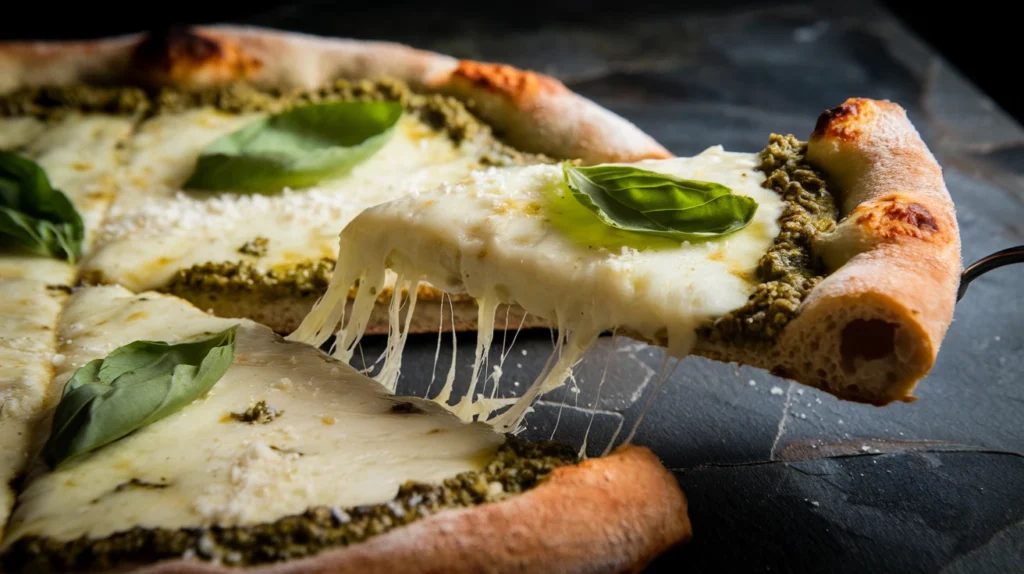 Roasted Garlic Pesto Pizza  Pizza Recipes
