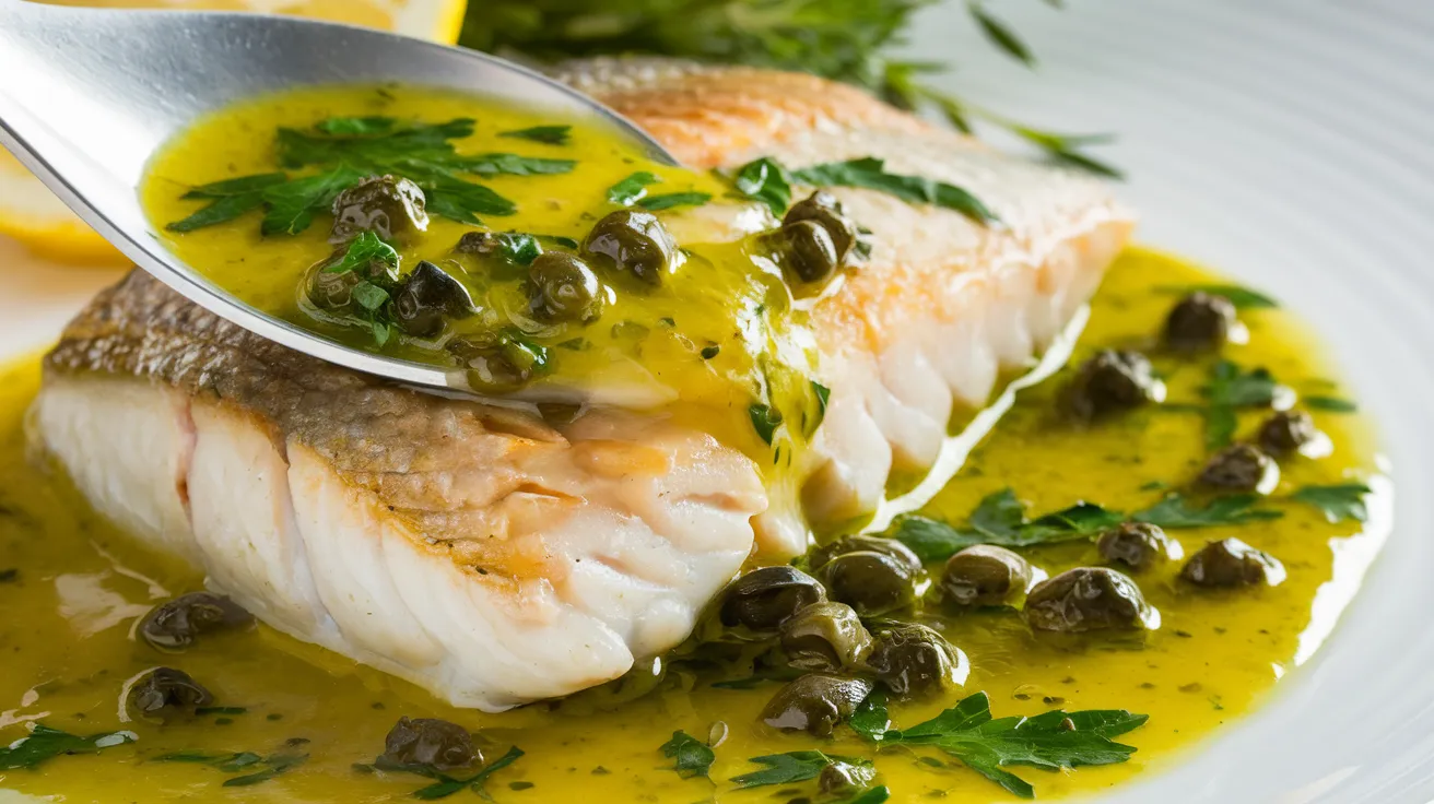 Simple Lemon Caper Sauce