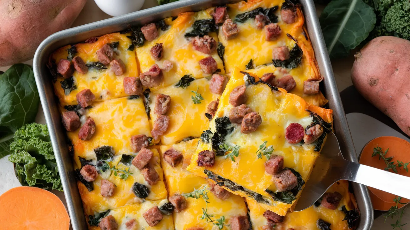 Sweet Potato Breakfast Casserole