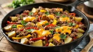 Savory Ground Beef and Potatoes Recipe