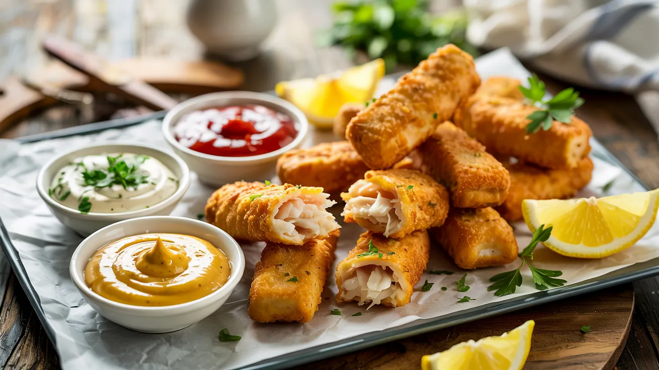 10-Minute Air Fryer Frozen Fish Sticks
