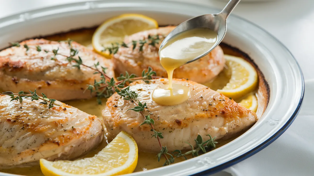 Baked Lemon Butter Chicken Recipe