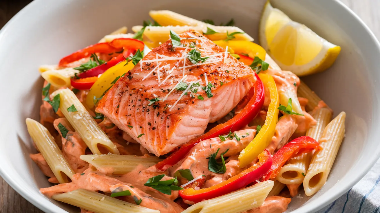 Cajun Salmon Pasta