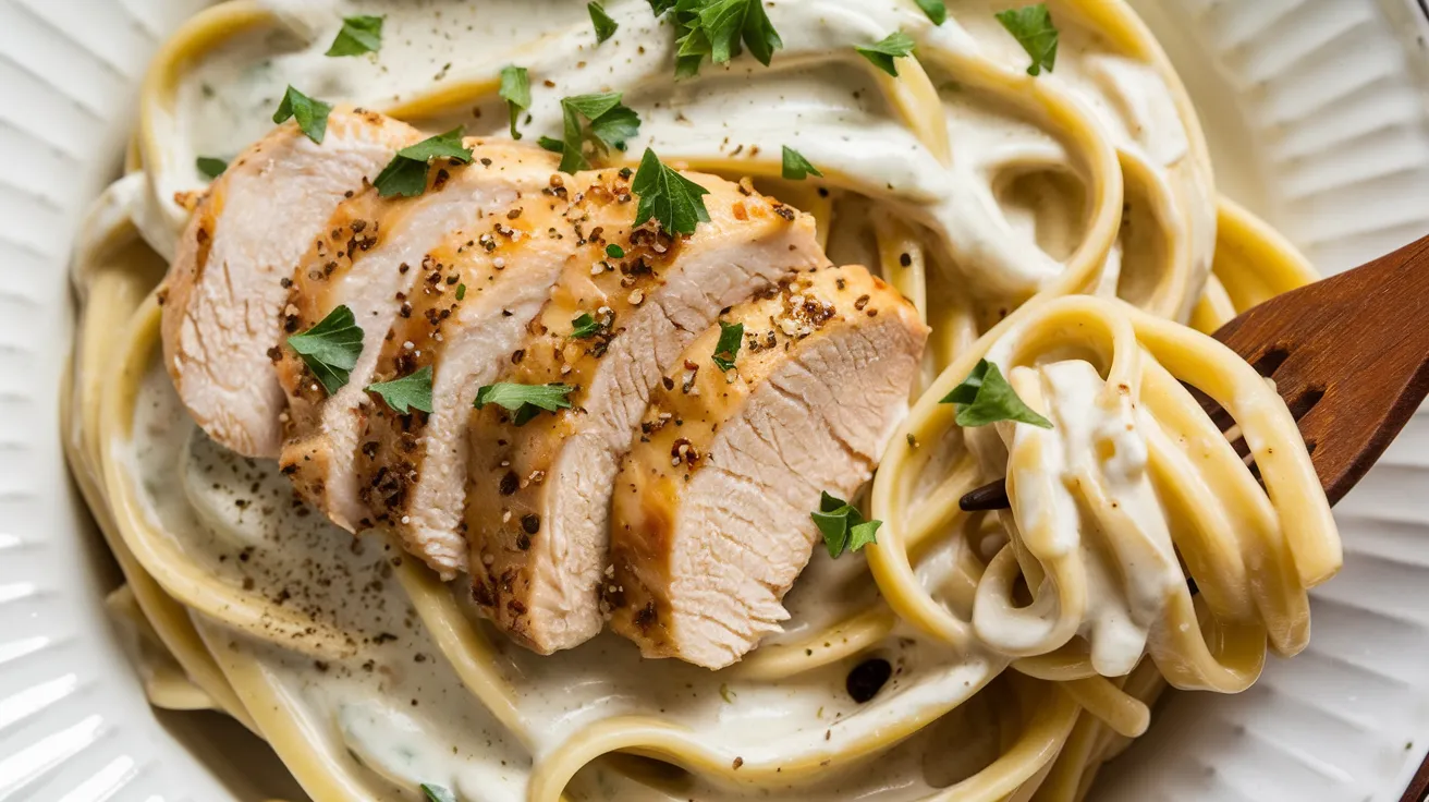 Chicken Fettuccine Alfredo