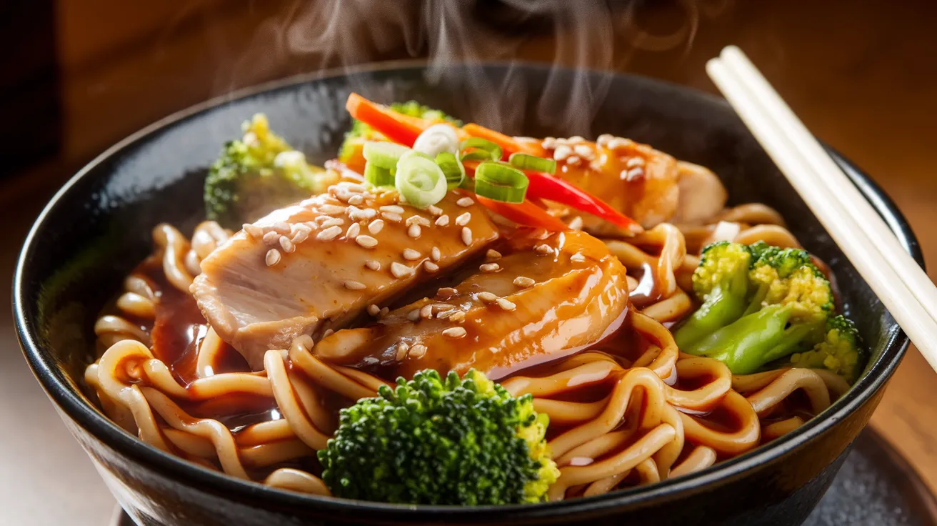 Chicken Teriyaki Noodles